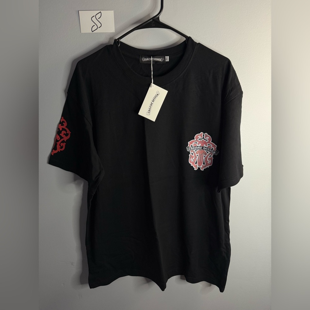 Chrome Hearts Black Graphic T-Shirt